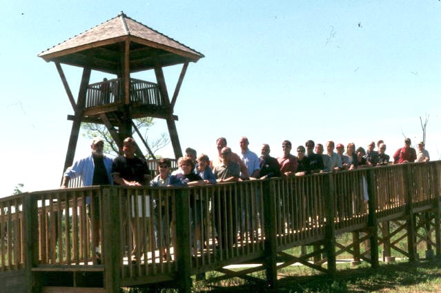 Eagle Lookout Observation Tower At Heron County Park