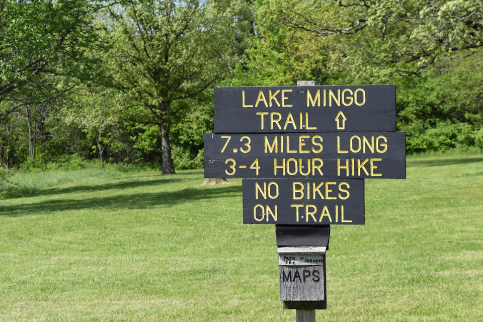 Kennekuk Lake Mingo Trail